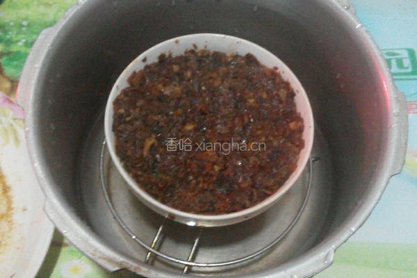 菜干扣肉的做法图解12