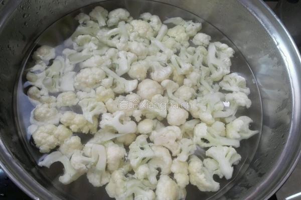 番茄菜花的做法图解5