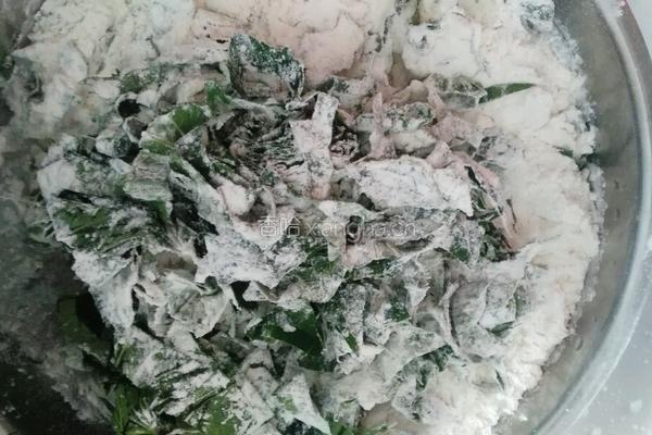 红薯叶窝窝头的做法图解2