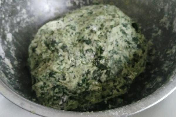 红薯叶窝窝头的做法图解3