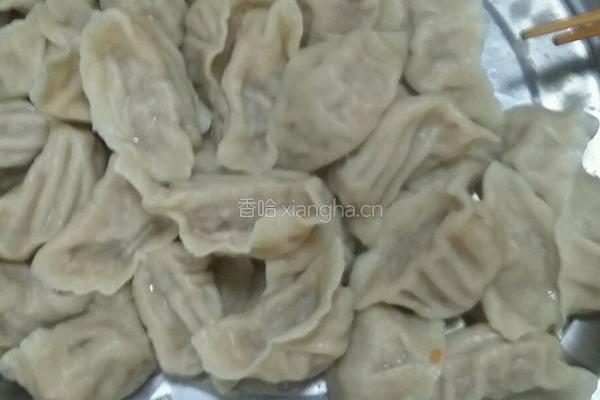 黑面羊肉饺子的做法图解7