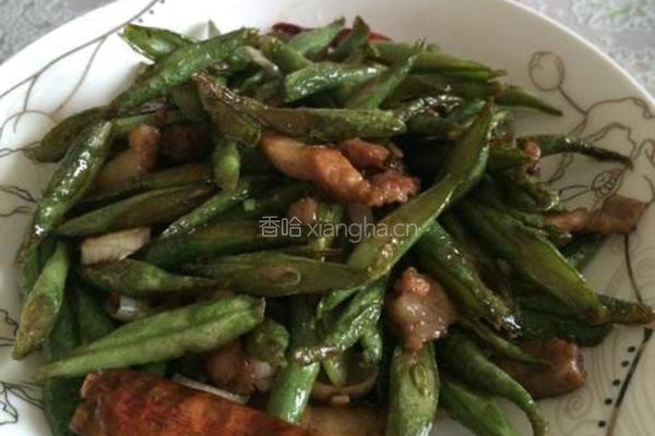 干煸孜然四季豆的做法图解7