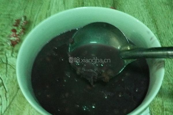 紫薯红豆糖水
