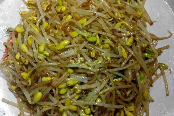 醋溜豆芽的做法图解4