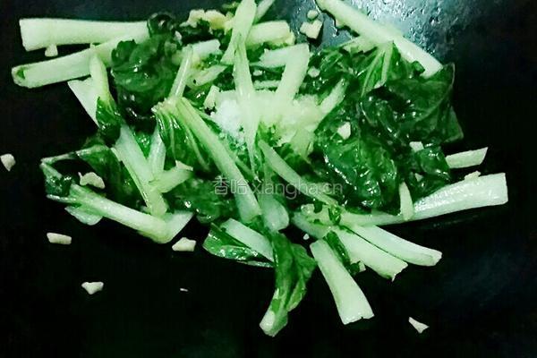 蒜蓉小白菜的做法图解10