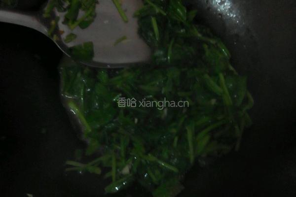 菠菜炒鸡蛋的做法图解3