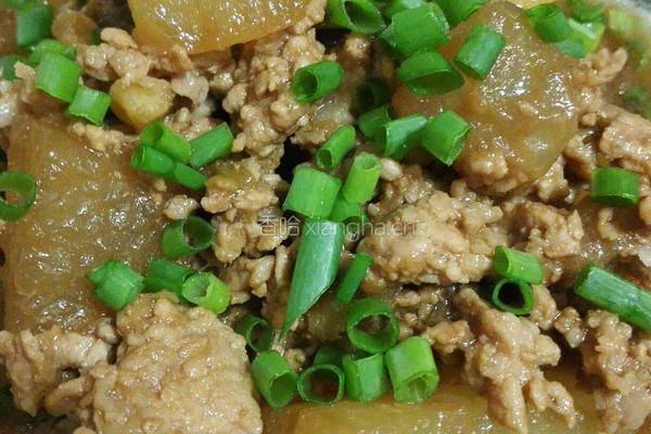 红烧冬瓜肉末的做法图解10