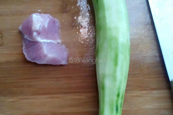 丝瓜汤的做法图解1