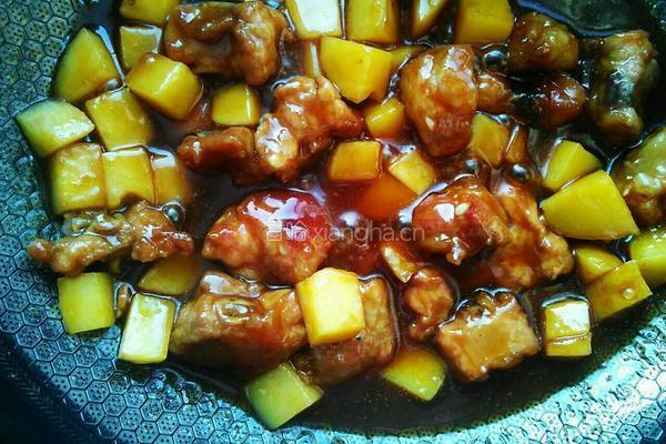 糖醋土豆炖排骨的做法图解12