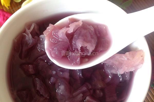 紫薯银耳羹的做法图解5