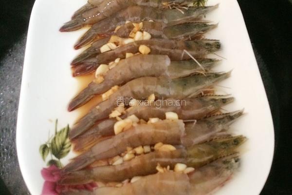 蒜蓉开背虾的做法图解5