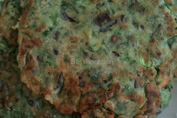 三鲜菜饼的做法图解3