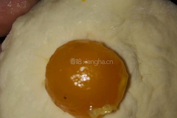 牛奶蛋黄馒头的做法图解3