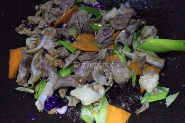小炒拆骨肉的做法图解5