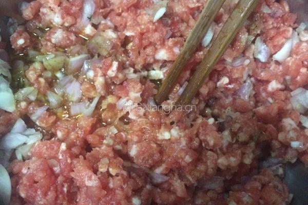 糯米肉丸的做法图解3