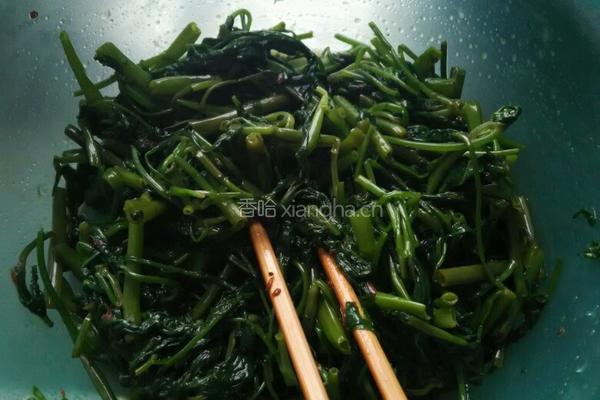 拌空心菜的做法图解7