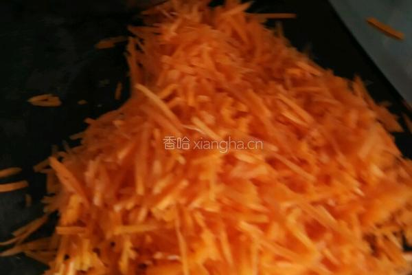 胡萝卜丸子的做法图解3