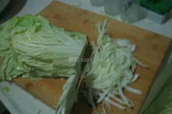 腌白菜的做法图解2