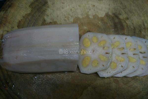 绿豆酿连藕的做法图解6