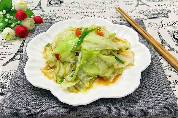 手撕包菜的做法图解8