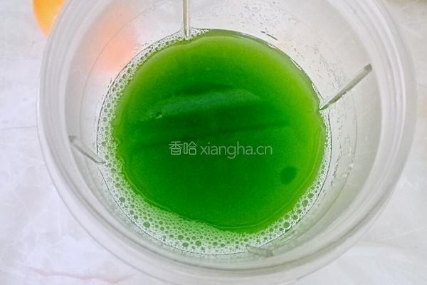 自制青瓜味汤圆的做法图解1