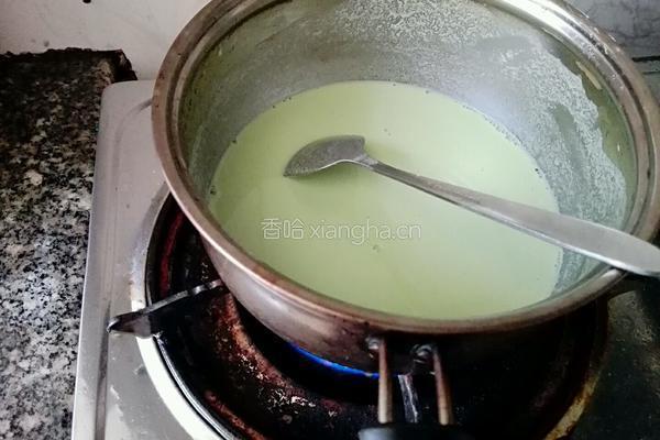 自制青瓜味汤圆的做法图解3