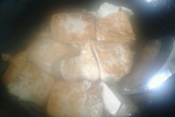 猪肉炒豆腐的做法图解3