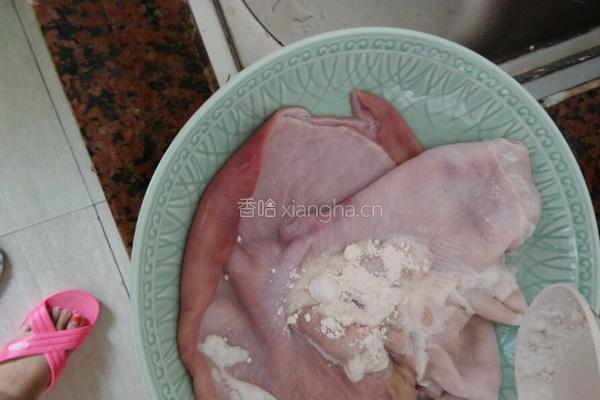 爆炒猪肚的做法图解1