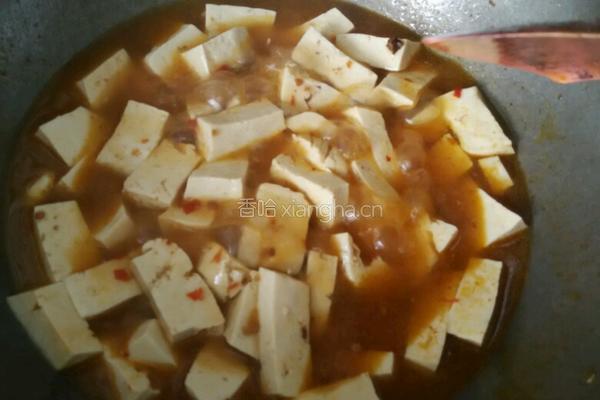麻婆豆腐的做法图解4