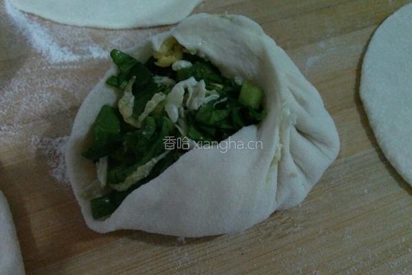 菠菜鸡蛋馅饼的做法图解10