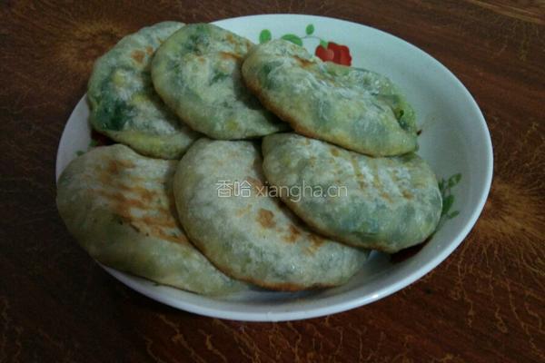 菠菜鸡蛋馅饼的做法图解12