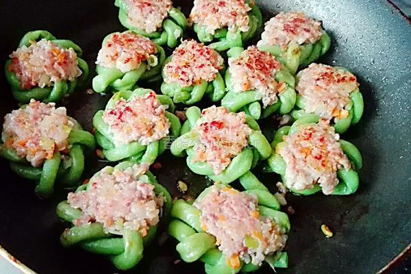 酿豆角的做法图解8