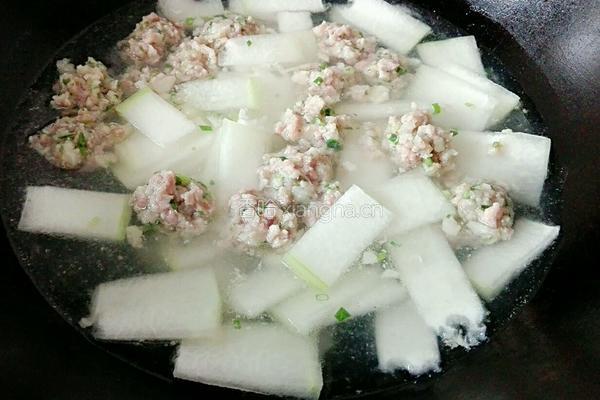 冬瓜肉末汤的做法图解5