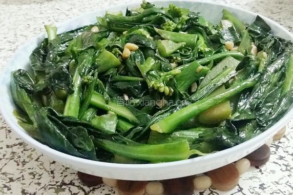 蒜蓉芥蓝的做法图解11