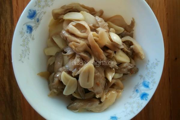 蒜炒菌子的做法图解5