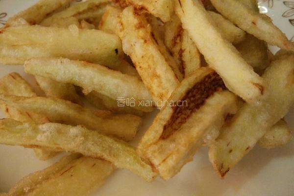 香酥茄条的做法图解4