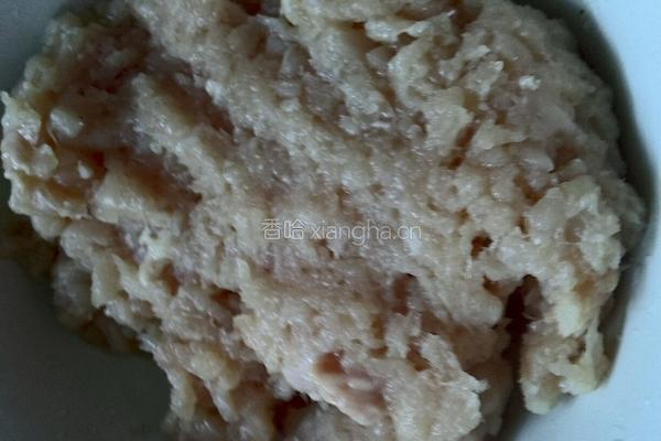 咖喱玉米鸡茸饺的做法图解2
