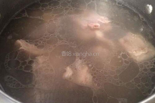 羊排萝卜汤的做法图解4