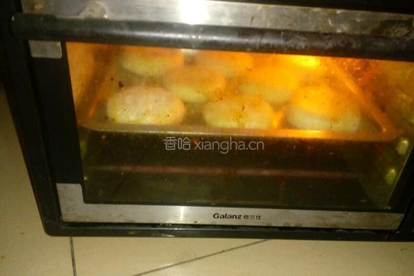 疑似烧饼的月饼的做法图解3