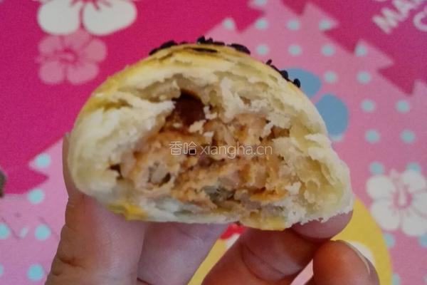 苏式榨菜鲜肉月饼（玉米油版）的做法图解16