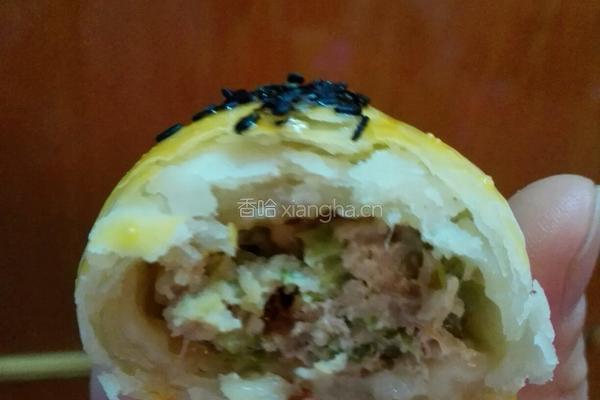 苏式榨菜鲜肉月饼（玉米油版）的做法图解17
