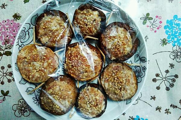 香菇酿肉的做法图解10