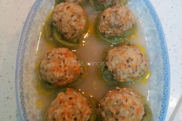 豆角酿的做法图解9