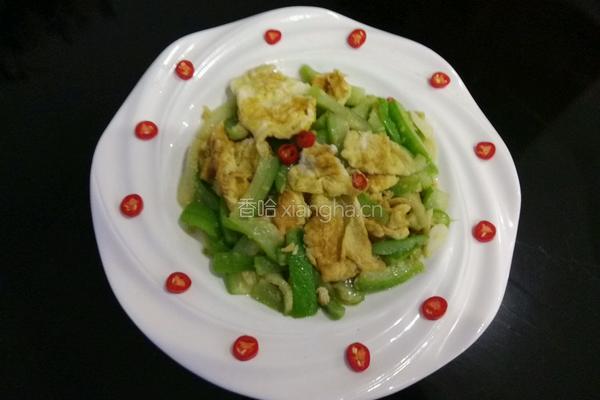 丝瓜炒蛋