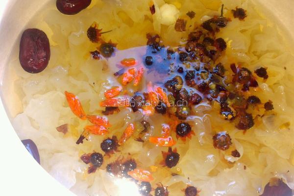 雪菊银耳羹的做法图解6