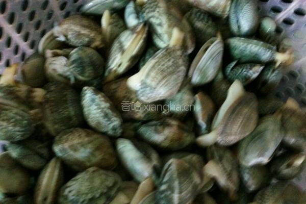 爆炒花蛤的做法图解1