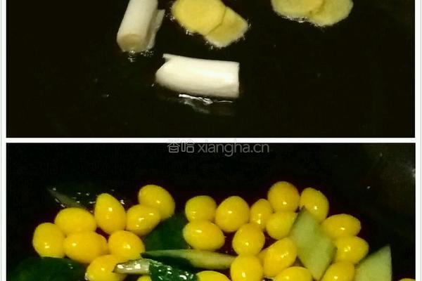 银杏炒虾仁的做法图解7