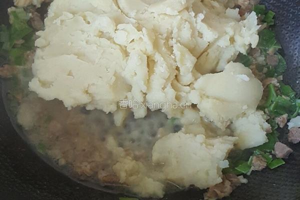 羊肉末土豆泥的做法图解7