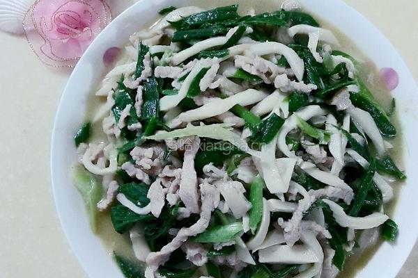 香炒鸡腿菇丝的做法图解6