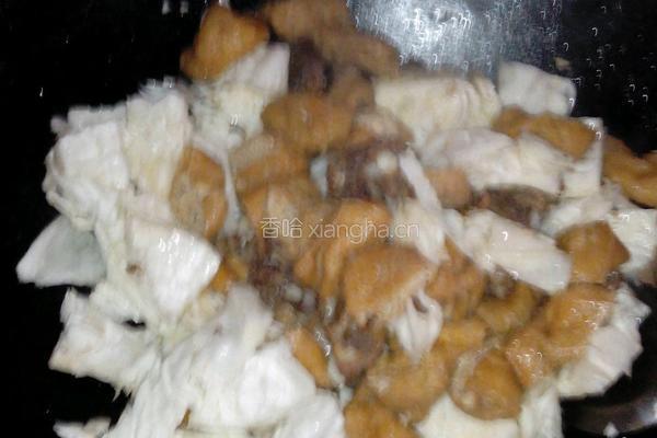 排骨豆腐炖菜的做法图解6